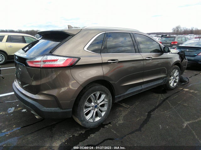 2019 FORD EDGE TITANIUM VIN: 2FMPK4K90KBB62168