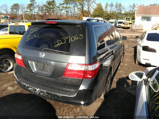 2005 HONDA ODYSSEY EX-L VIN: 5FNRL38745B135332