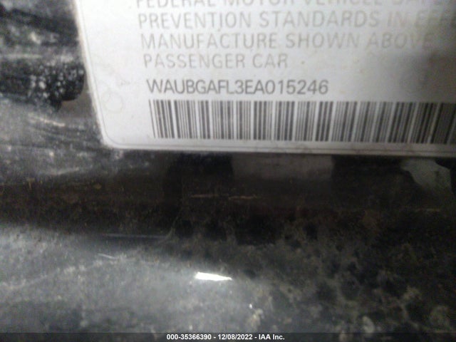WAUBGAFL3EA015246 Audi S4 Premium Plus