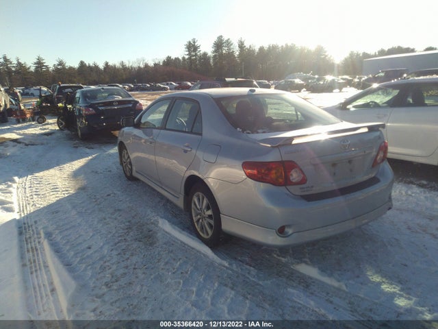 2009 TOYOTA COROLLA VIN: 1NXBU40E09Z108698