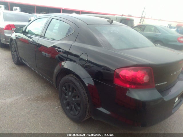 2013 DODGE AVENGER SE VIN: 1C3CDZAB4DN710876