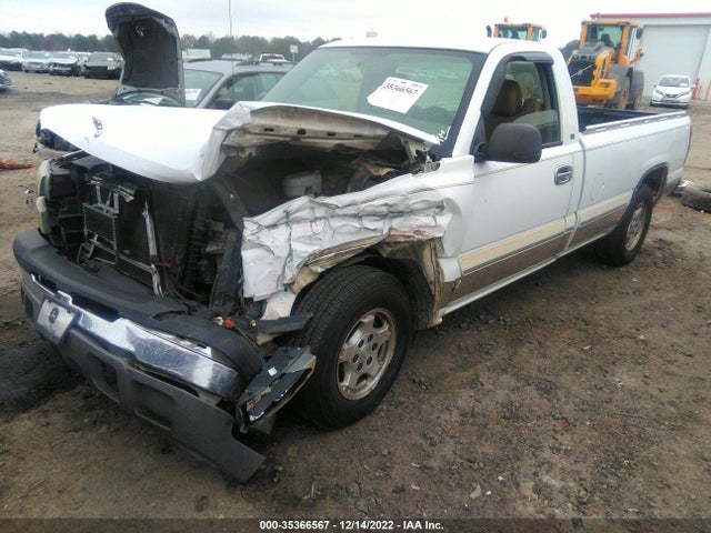 2004 CHEVROLET SILVERADO 1500 WORK TRUCK VIN: 1GCEC14T74Z295428