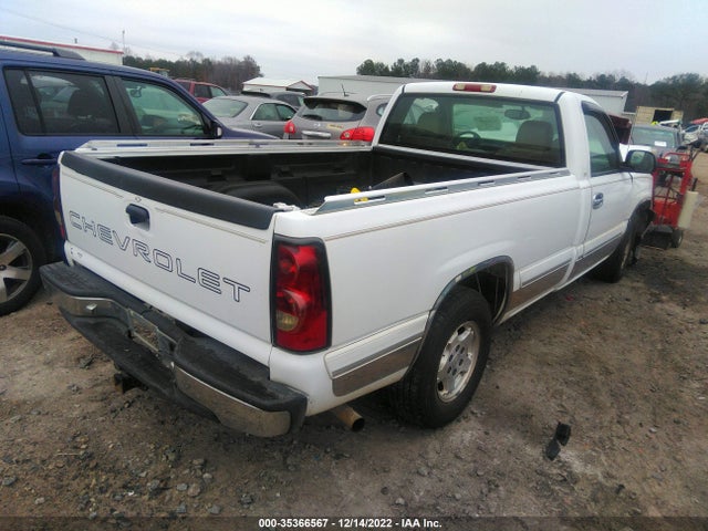 2004 CHEVROLET SILVERADO 1500 WORK TRUCK VIN: 1GCEC14T74Z295428