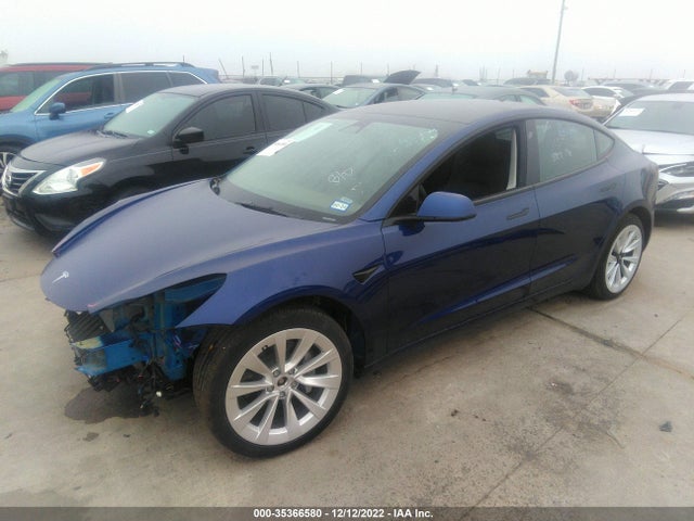 Tesla MODEL 3 2022 5YJ3E1EB2NF183277 Image 2