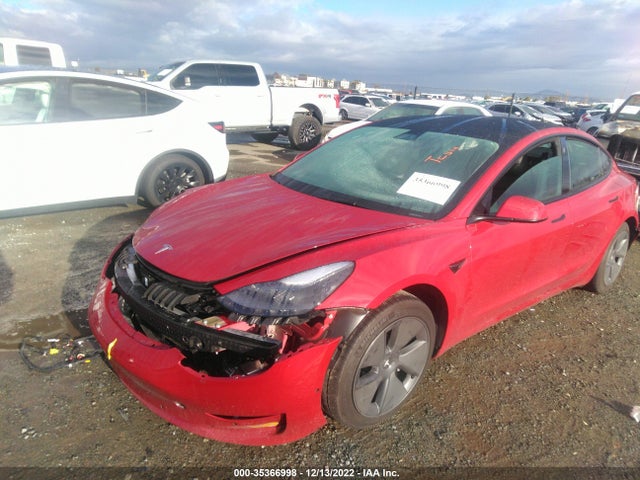 Tesla Model 3 Long Range 2022 5YJ3E1EB3NF133018 Image 2