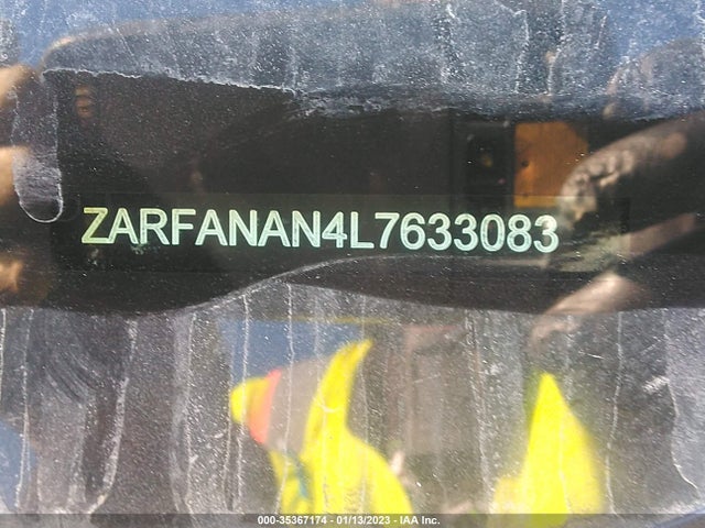 ZARFANAN4L7633083 Alfa Romeo Giulia