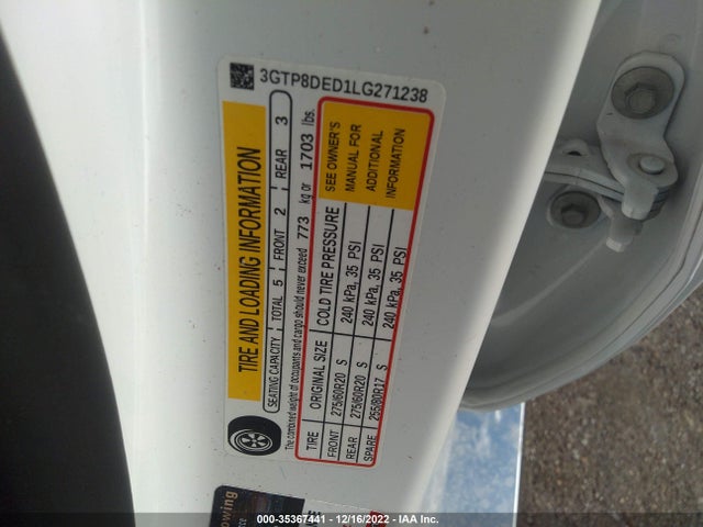 GMC Sierra 1500 Slt 2020 3GTP8DED1LG271238 Image 9