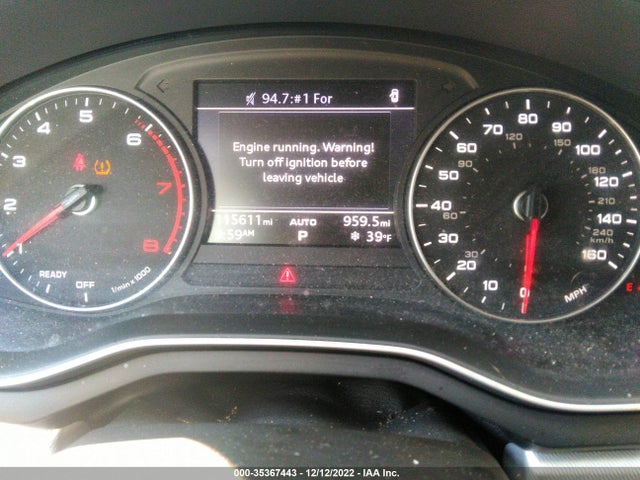 WAUGMAF49HA078198 Audi A4 Ultra Premium
