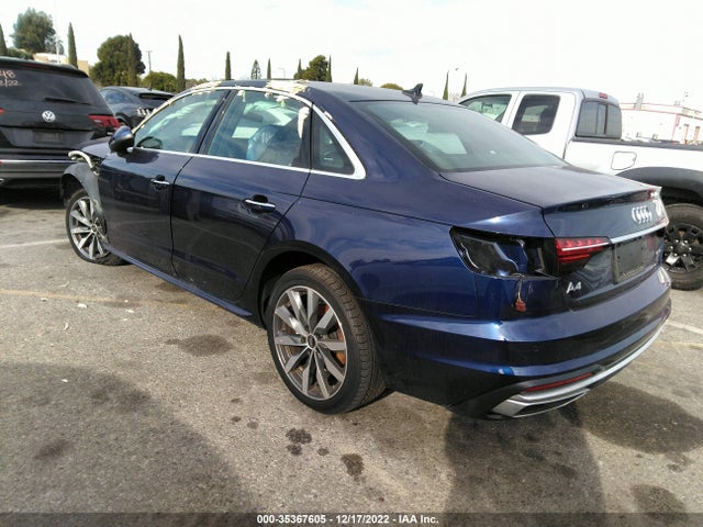 2021 Audi A4, VIN: WAUABAF46MA032060