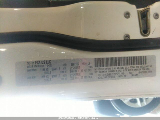 3C4NJDAB6JT282577 Jeep Compass Sport