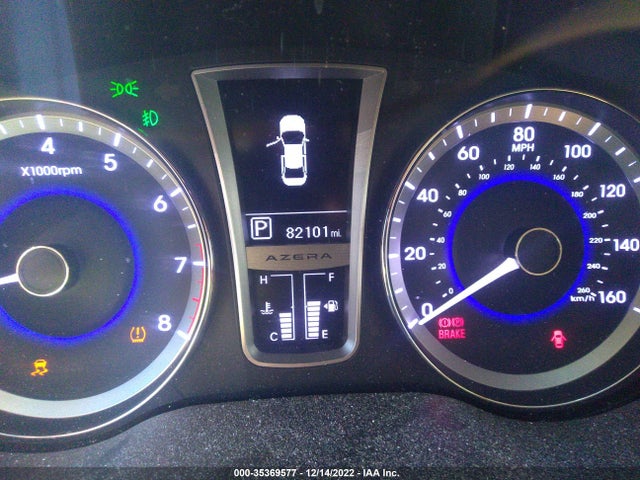 Hyundai Azera 2012 KMHFG4JG0CA188070 Image 8