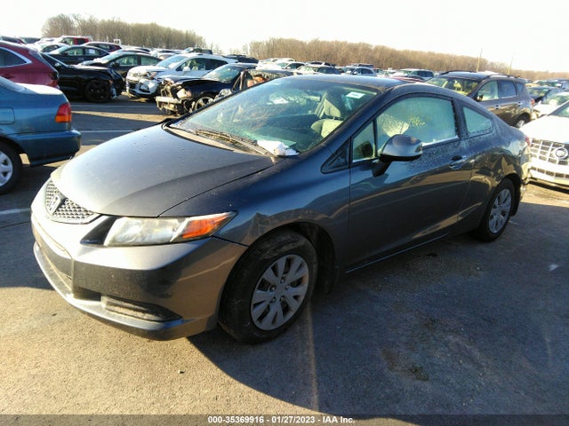 2012 HONDA CIVIC CPE LX VIN: 2HGFG3B52CH533579