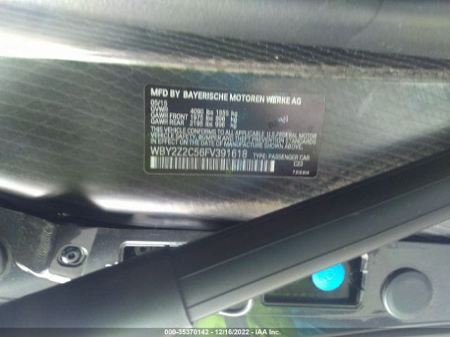 WBY2Z2C56FV391618 BMW I8