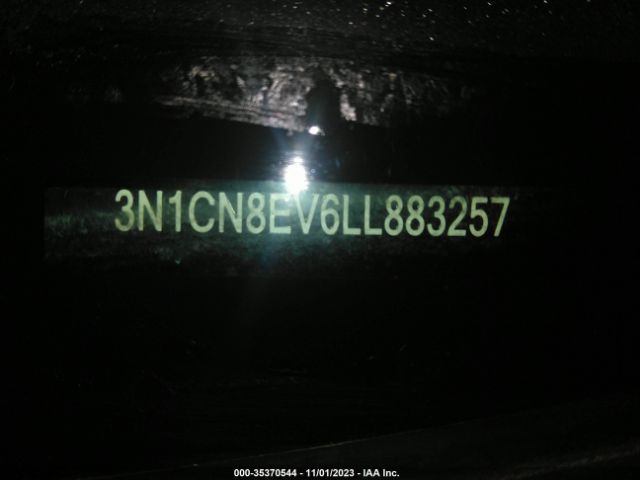 3N1CN8EV6LL883257 Nissan VERSA SV