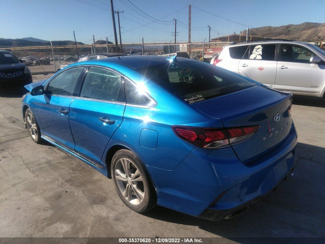 2018 HYUNDAI SONATA SPORT VIN: 5NPE34AFXJH609446