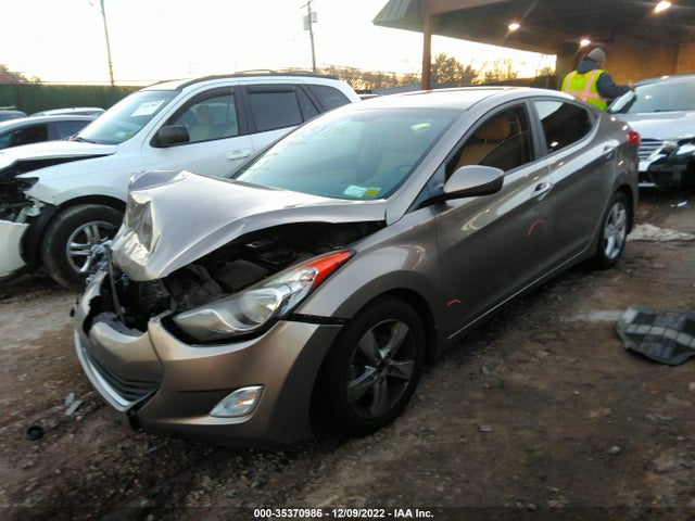 2013 HYUNDAI ELANTRA GLS PZEV VIN: 5NPDH4AE1DH329763