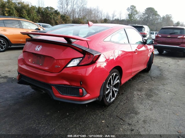 2018 Honda Civic Si Coupe მანქანა იყიდება აუქციონზე, vin: 2HGFC3A53JH756126, აუქციონის ნომერი: 35371245