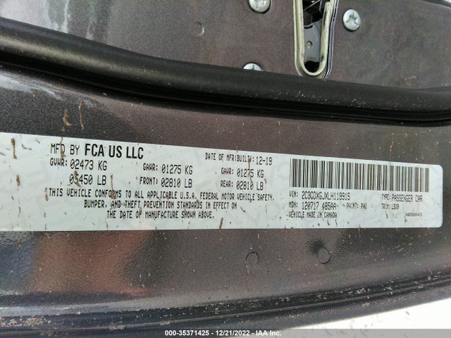 Dodge Charger Scat Pack 2020 2C3CDXGJXLH119915 Image 9