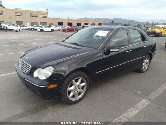 2002 MERCEDES-BENZ C CLASS VIN: WDBRF61J22F180127