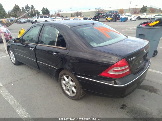 2002 MERCEDES-BENZ C CLASS VIN: WDBRF61J22F180127