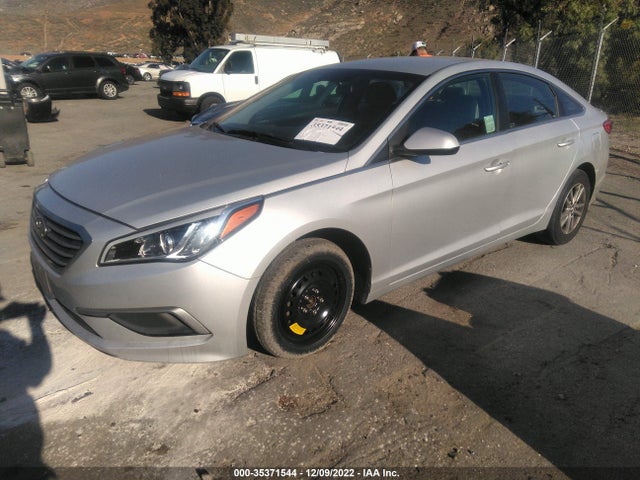 Hyundai Sonata 2.4l 2017 5NPE24AFXHH491279 Image 2