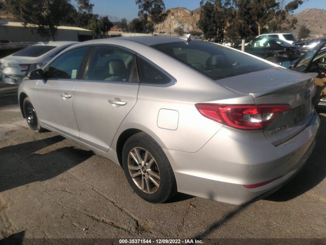 Hyundai Sonata 2.4l 2017 5NPE24AFXHH491279 Image 3