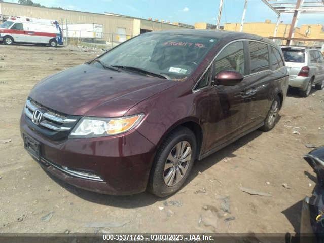Honda Odyssey Ex-l 2014 5FNRL5H6XEB018180 Image 2