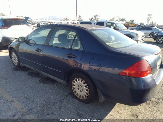 2007 HONDA ACCORD SDN VP VIN: 1HGCM56177A201849