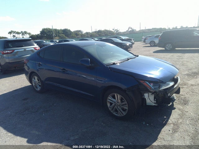 2019 HYUNDAI ELANTRA SEL VIN: 5NPD84LF8KH431094
