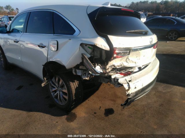 5FRYD3H49FB009420 Acura Mdx Tech Pkg