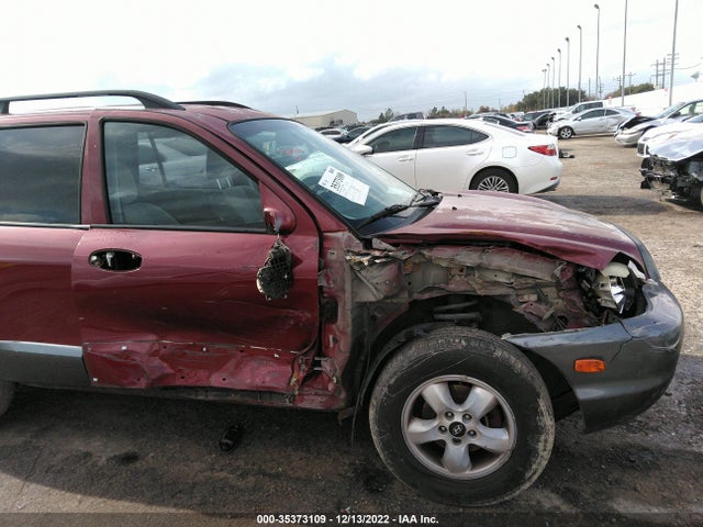 2005 HYUNDAI SANTA FE GLS VIN: KM8SC13D85U922287