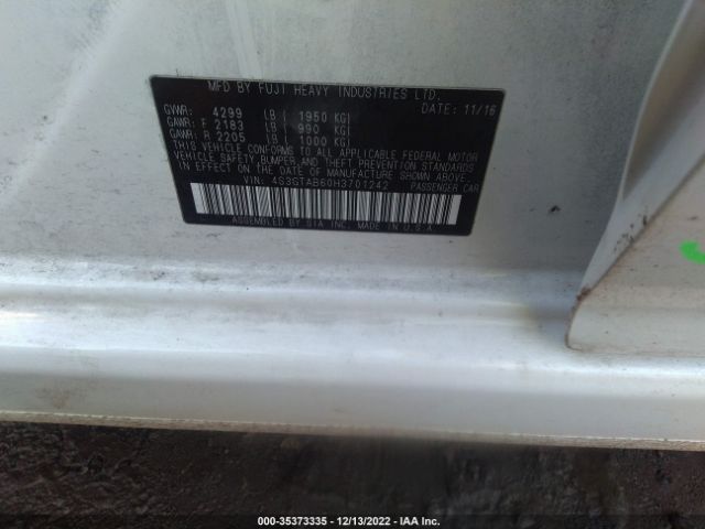 4S3GTAB60H3701242 Subaru Impreza Premium