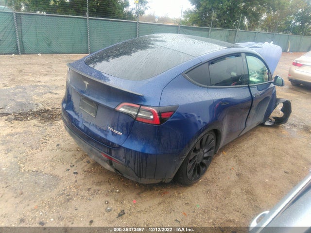 Tesla Model Y Performance 2022 7SAYGDEF0NF539801 Image 4