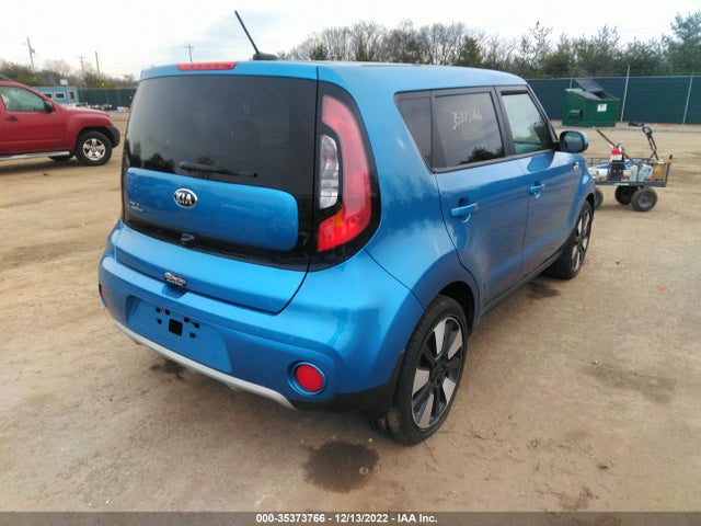 Продажа на аукционе авто 2019 Kia Soul +, vin: KNDJP3A52K7637509, номер лота: 35373766