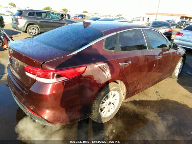 2016 Kia Optima, VIN: 5XXGT4L39GG014572