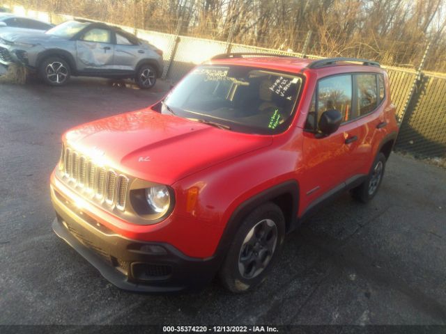 ZACCJBAH1HPG28200 Jeep Renegade Sport