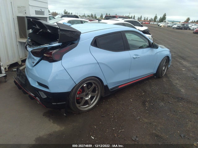 2022 Hyundai Veloster, VIN: KMHT36AH2NU013453