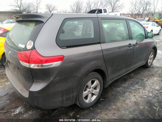 2011 TOYOTA SIENNA VIN: 5TDZK3DC1BS022693