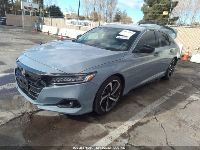 2021 HONDA ACCORD SEDAN SPORT VIN: 1HGCV1F35MA066342