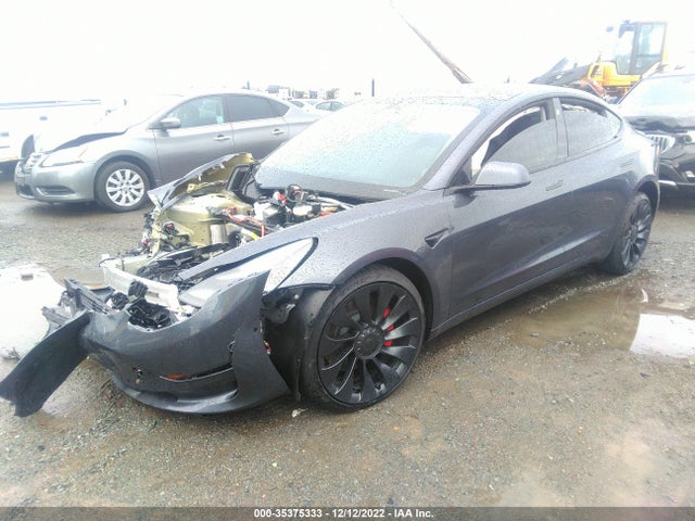 Tesla Model 3 Performance 2022 5YJ3E1EC9NF240244 Image 2