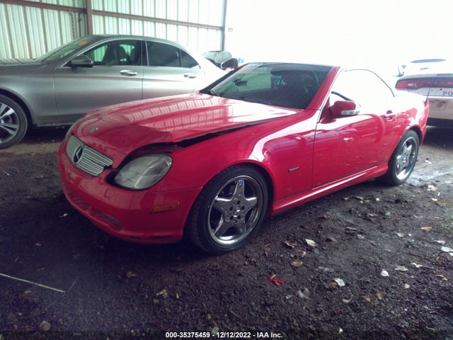 2001 MERCEDES-BENZ SLK-CLASS VIN: WDBKK65F61F225314