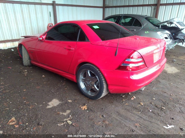 2001 MERCEDES-BENZ SLK-CLASS VIN: WDBKK65F61F225314