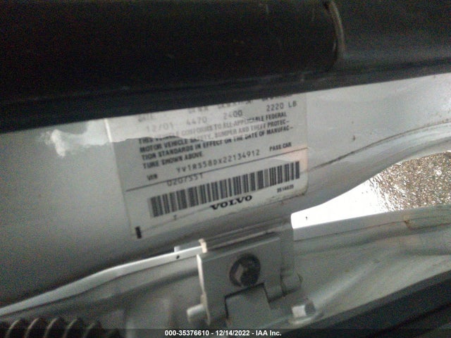 Volvo S60 2002 YV1RS58DX22134912 Image 10