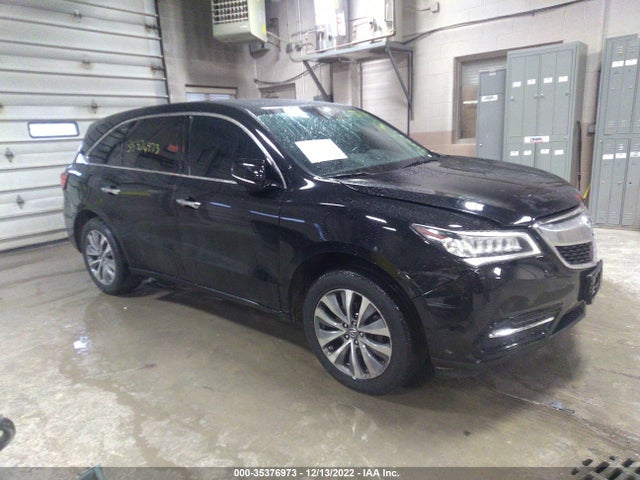 Acura Mdx Tech Pkg 2015 5FRYD4H47FB027341 Image 1