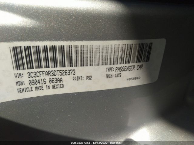 3C3CFFAR3DT526373 Fiat 500