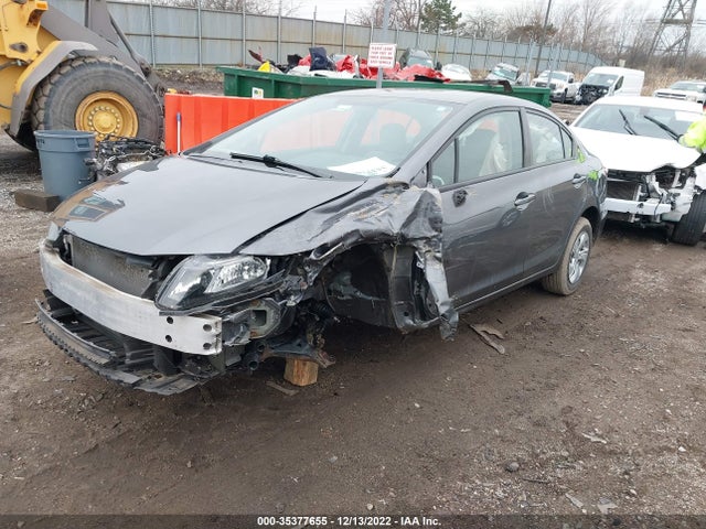 2013 HONDA CIVIC SDN LX VIN: 19XFB2F5XDE079354