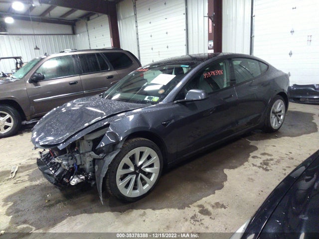Tesla Model 3 Long Range 2021 5YJ3E1EB1MF990033 Image 2