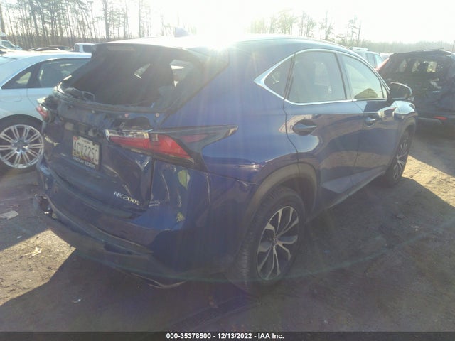 2017 LEXUS NX NX TURBO VIN: JTJBARBZ7H2097037