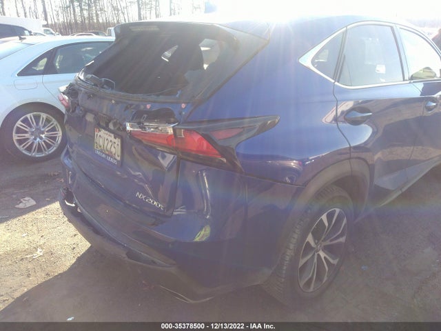 2017 LEXUS NX NX TURBO VIN: JTJBARBZ7H2097037