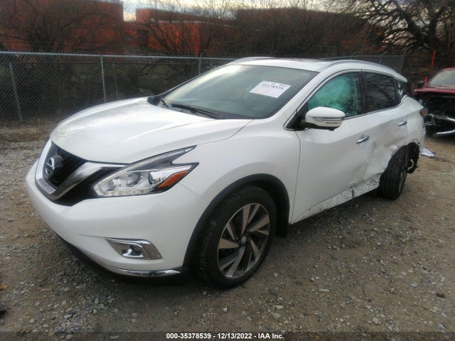 2015 NISSAN MURANO PLATINUM VIN: 5N1AZ2MH9FN272236